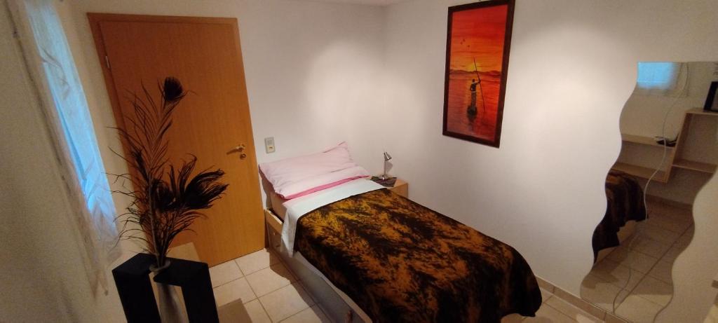 Postel nebo postele na pokoji v ubytování Casa Diana Ticino
