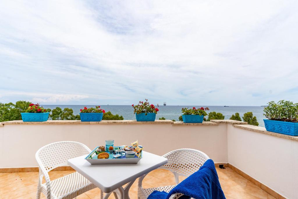 Nespecifikovaný výhled na moře nebo výhled na moře při pohledu z bed and breakfast