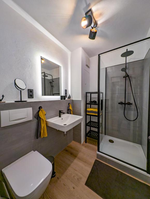 Moderne Ferienwohnung in ruhiger idyllischer Lage 2 plus 2 Personen möglich - Apartamento De Un Dormitorio