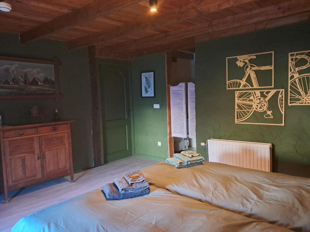 Postel nebo postele na pokoji v ubytování De Patuljak