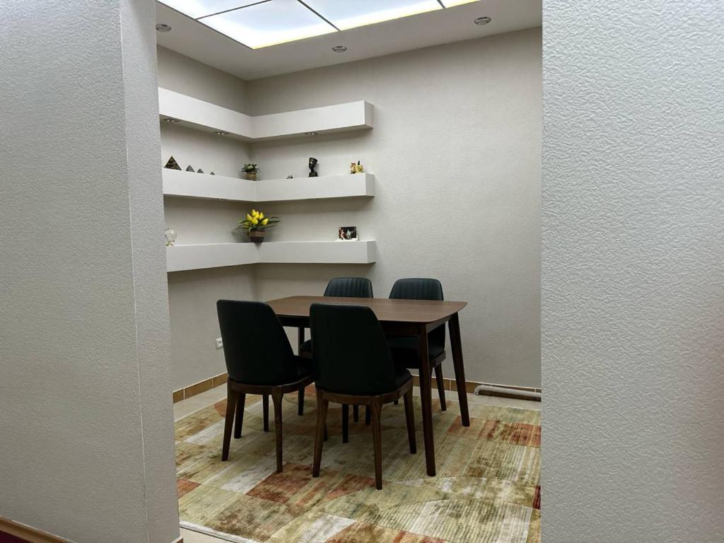 Posezení v ubytování Апартаменты Koonjak