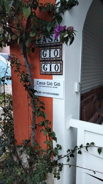 Certifikát, hodnocení, plakát nebo jiný dokument vystavený v ubytování Casa GIO' GIO' Borgo San Basilio