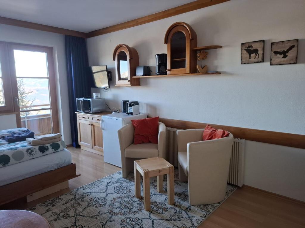 Posezení v ubytování Apartments Susanne und Jasmin - Haus Sonnleitn