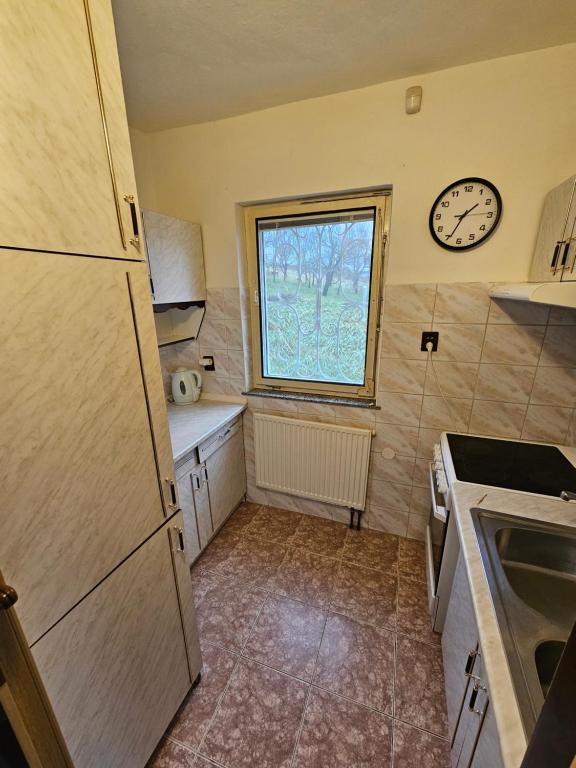 Dapur atau dapur kecil di Chata Růžovka v Jeseníkách