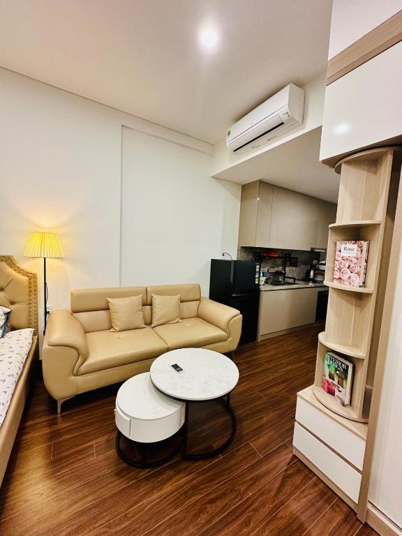 Χώρος καθιστικού στο M1T24 Studio toà Masterise