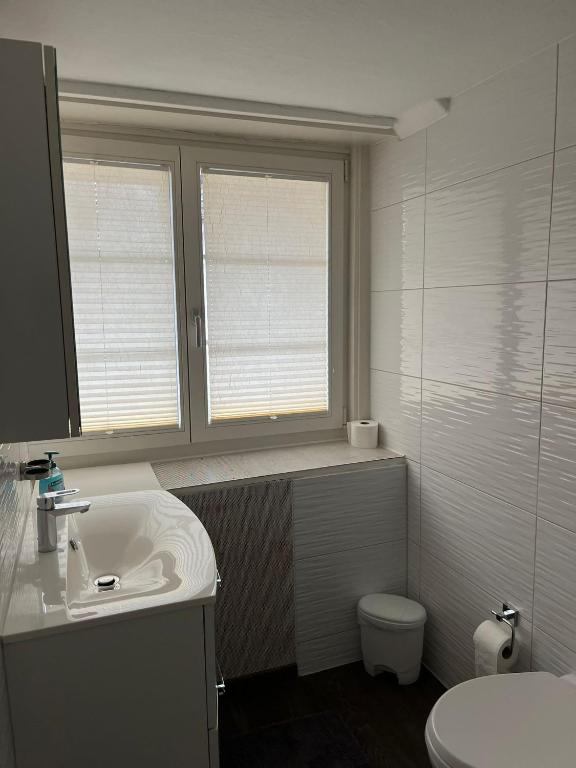 Koupelna v ubytování Hotel Bären Amriswil