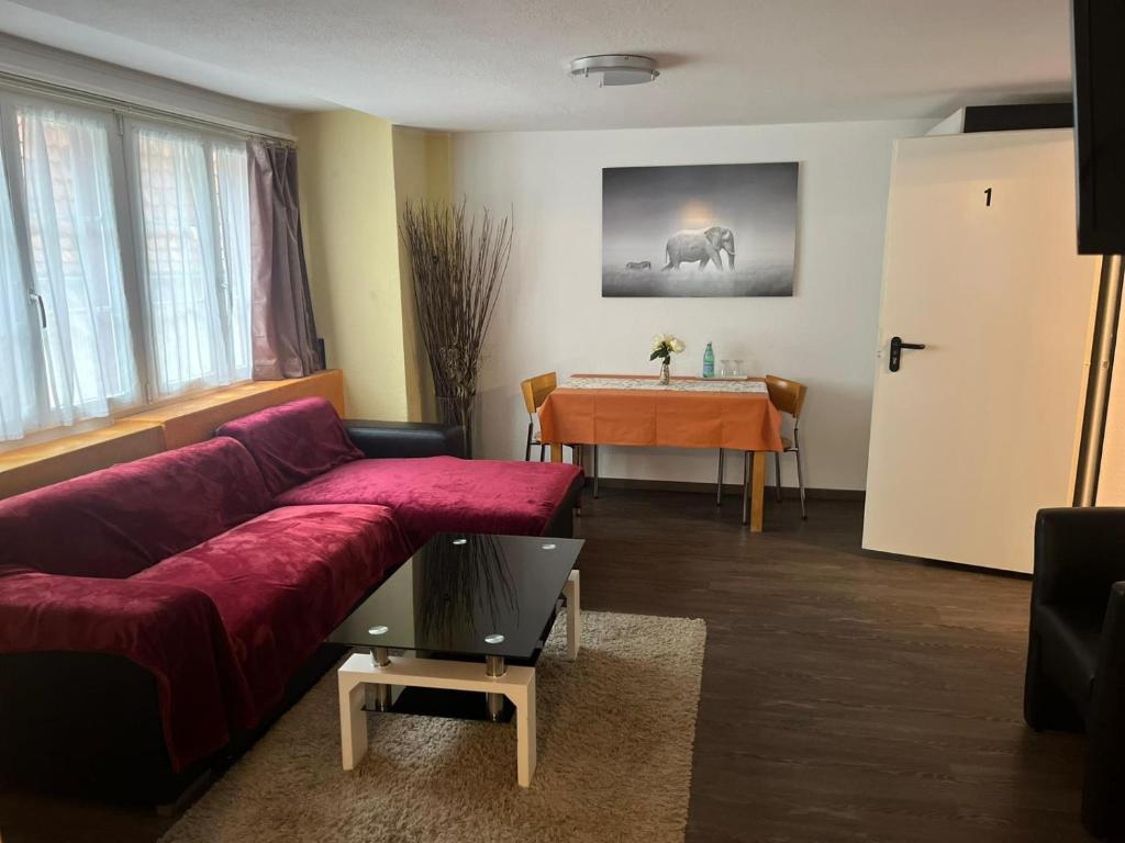 Posezení v ubytování Hotel Bären Amriswil