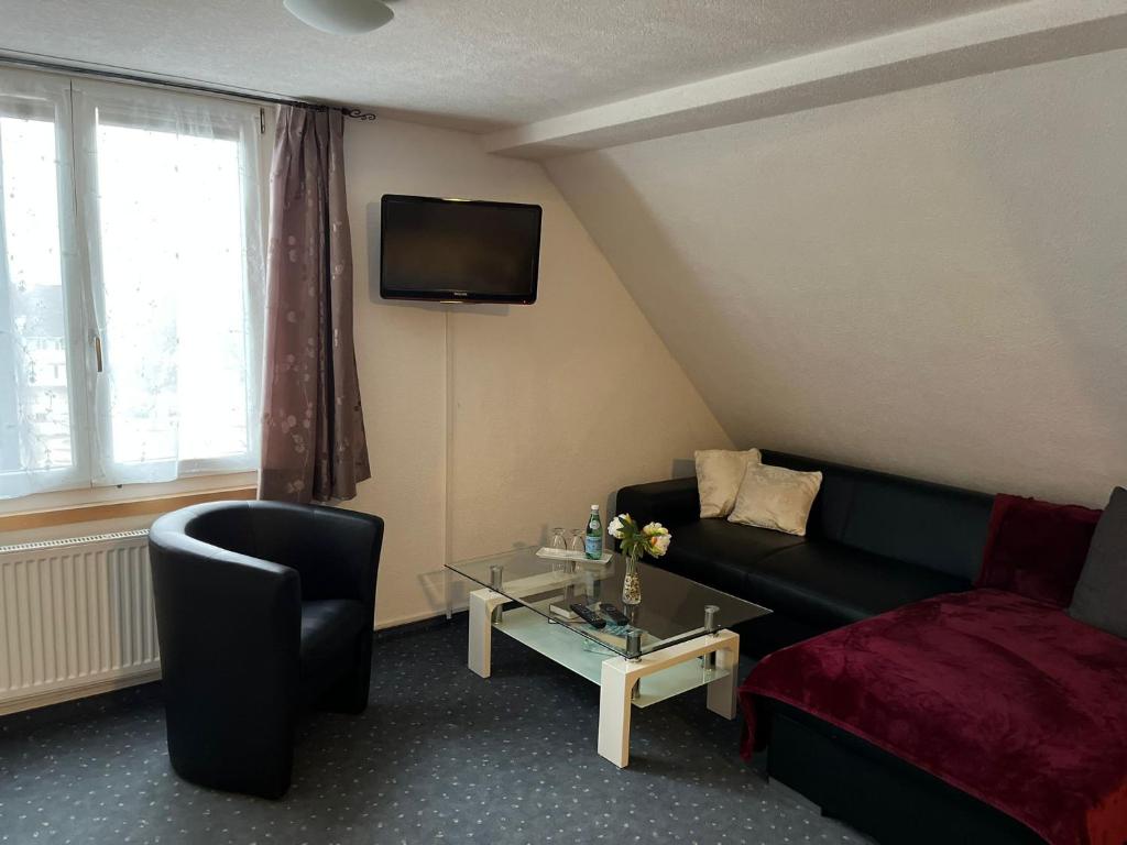 Posezení v ubytování Hotel Bären Amriswil