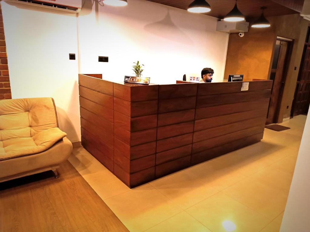 Posezení v ubytování Peridot Hotels Mount Lavinia