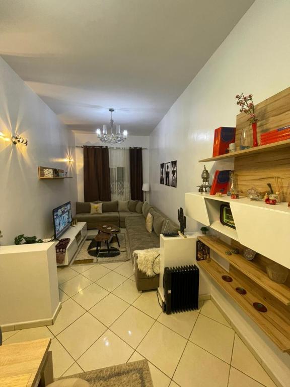 Posezení v ubytování Chez vous à Skhirate