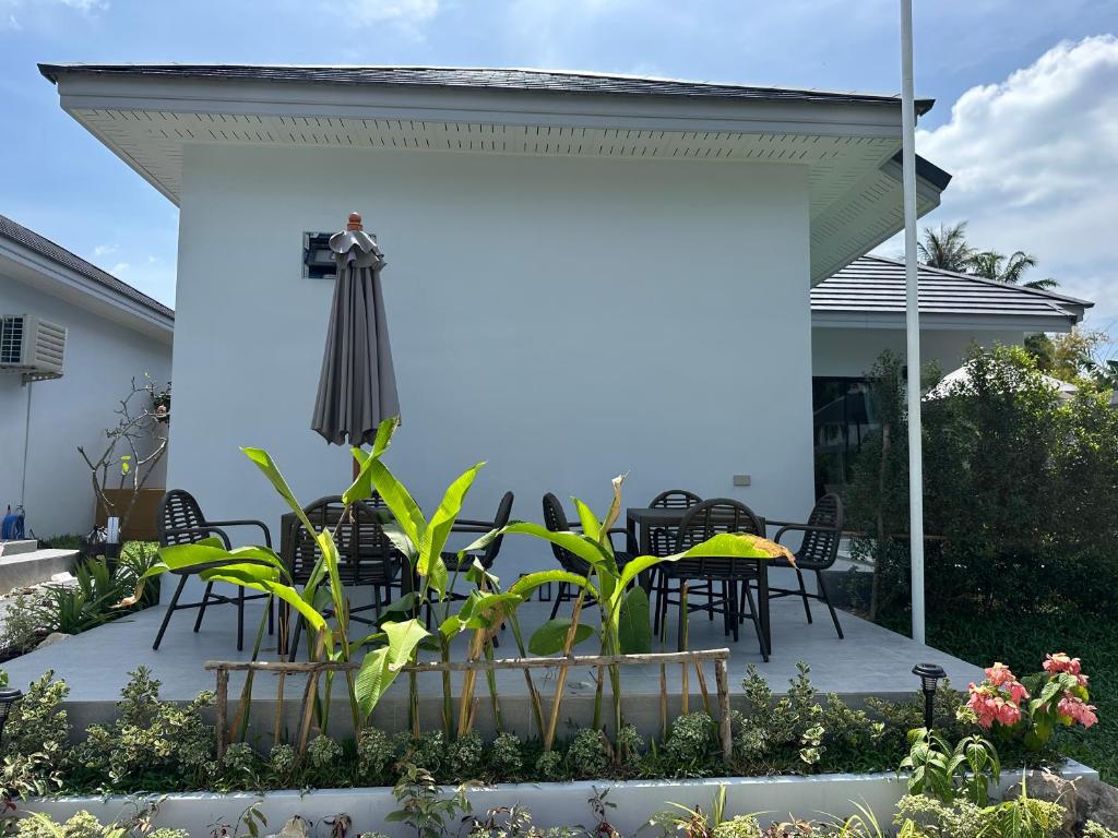 Zahrada ubytování Aonang nine poolvilla resort