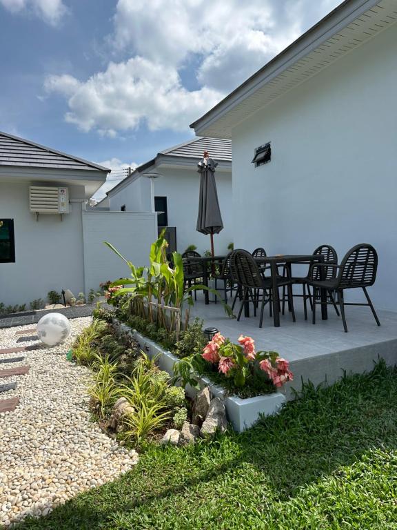 Zahrada ubytování Aonang nine poolvilla resort