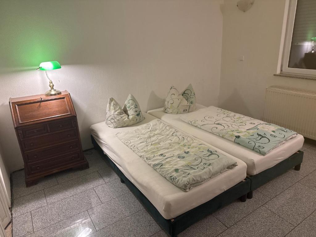 Ένα ή περισσότερα κρεβάτια σε δωμάτιο στο Guest room Rosi free WiFi