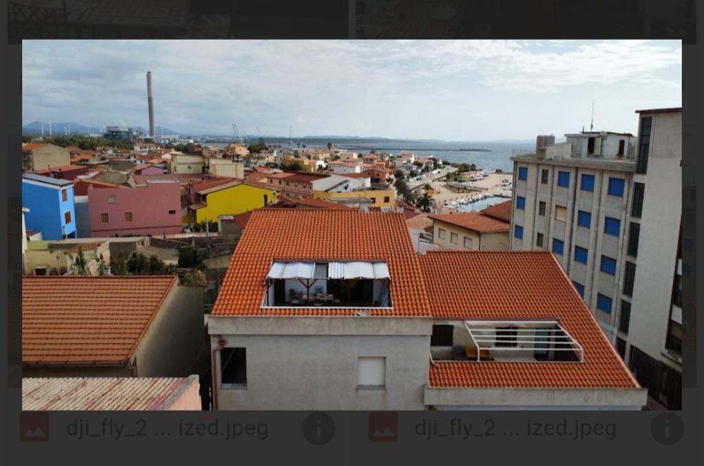 Nespecifikovaný výhled na destinaci Portoscuso nebo výhled na město při pohledu z bed and breakfast
