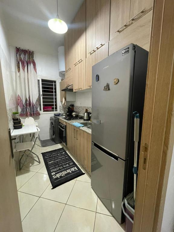 Kuchyň nebo kuchyňský kout v ubytování Chez vous à Skhirate
