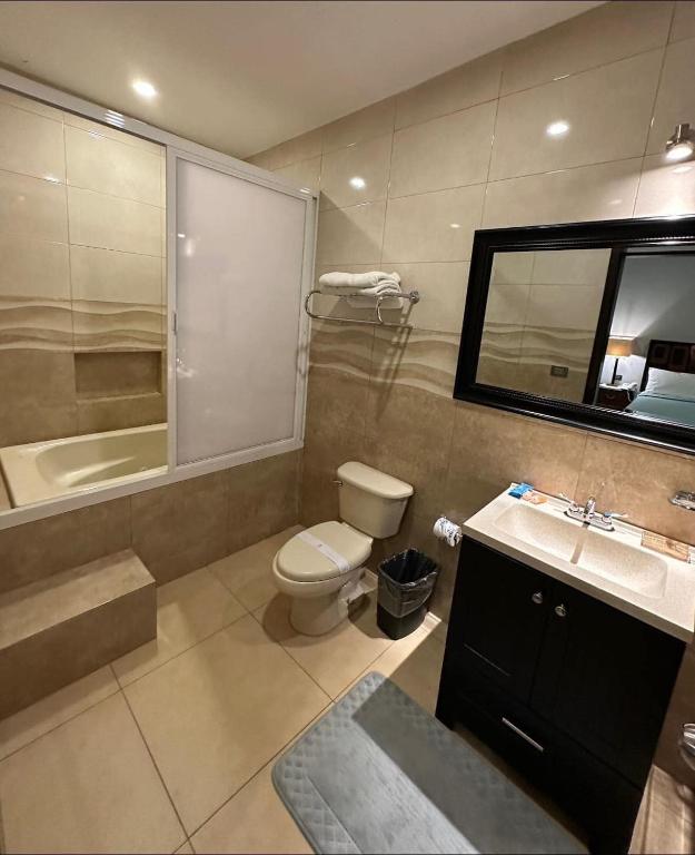 Koupelna v ubytování Hotel Boutique Boca - Veracruz