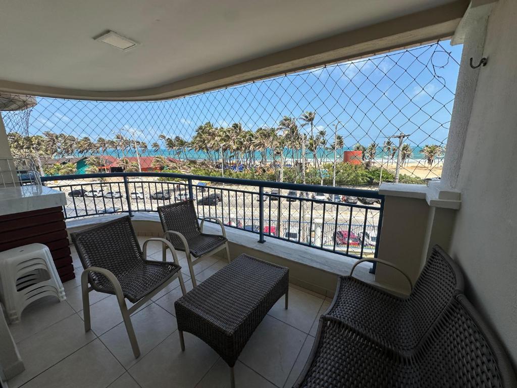 Ban công/sân hiên tại Apto Vista Mar - Beach Village