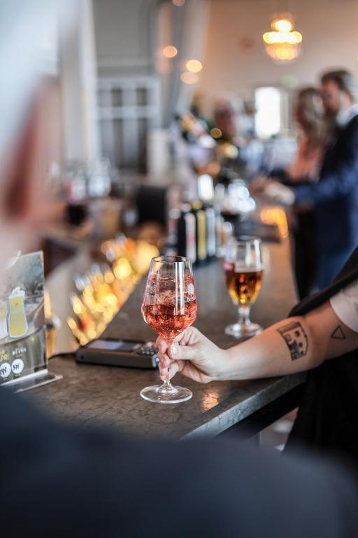 Nápoje v ubytování First Hotel Statt Örnsköldsvik