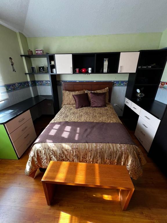 Postel nebo postele na pokoji v ubytování Chester´s B&B