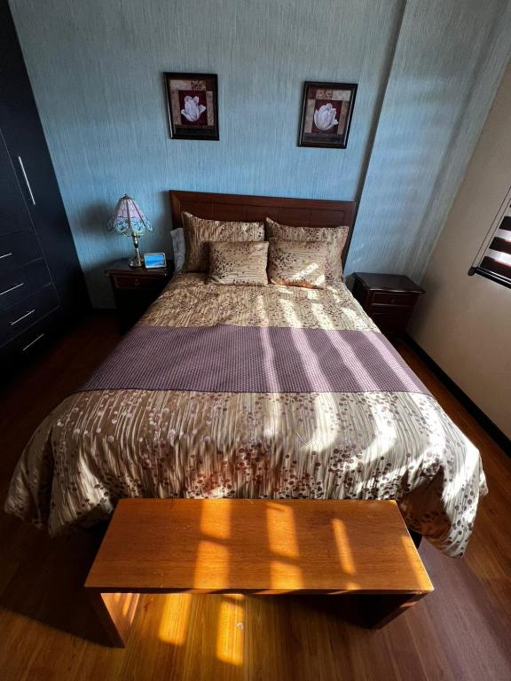 Postel nebo postele na pokoji v ubytování Chester´s B&B