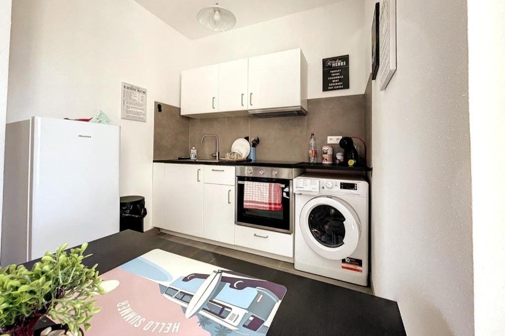 Huningoise Studio 2 Pers Proche Bale Parking Prive – photo 12