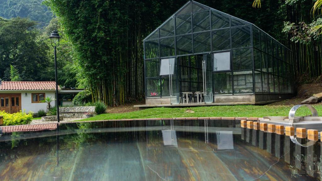 Zahrada ubytování Boscana Forest Resort & Residence