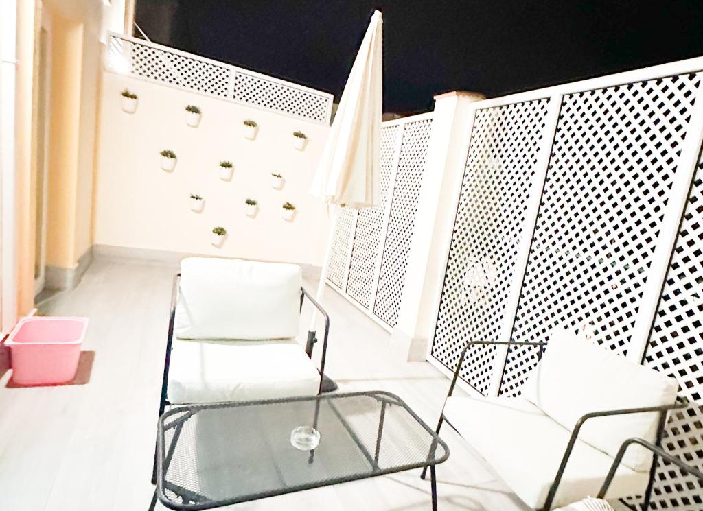 Posezení v ubytování La Placita Boutique Centro