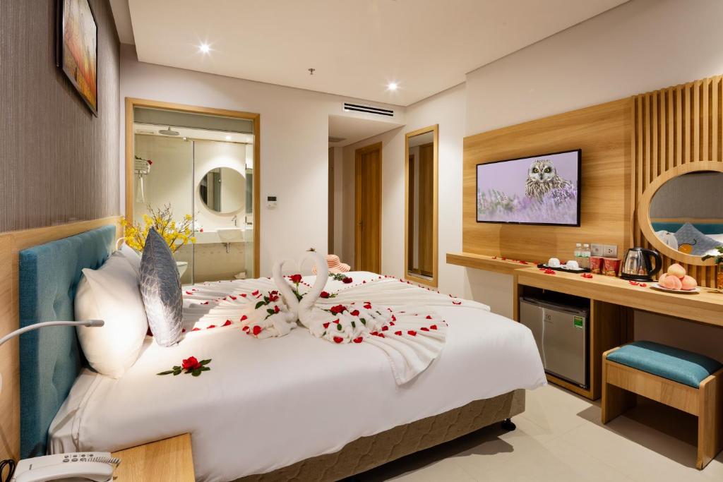 Phòng Có Giường Cỡ King Nhìn Ra Biển