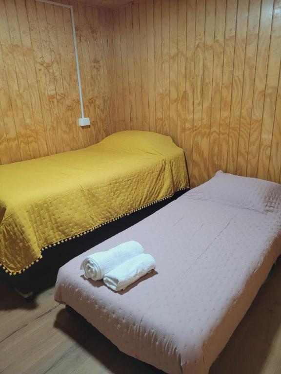 Postel nebo postele na pokoji v ubytování Los Teros