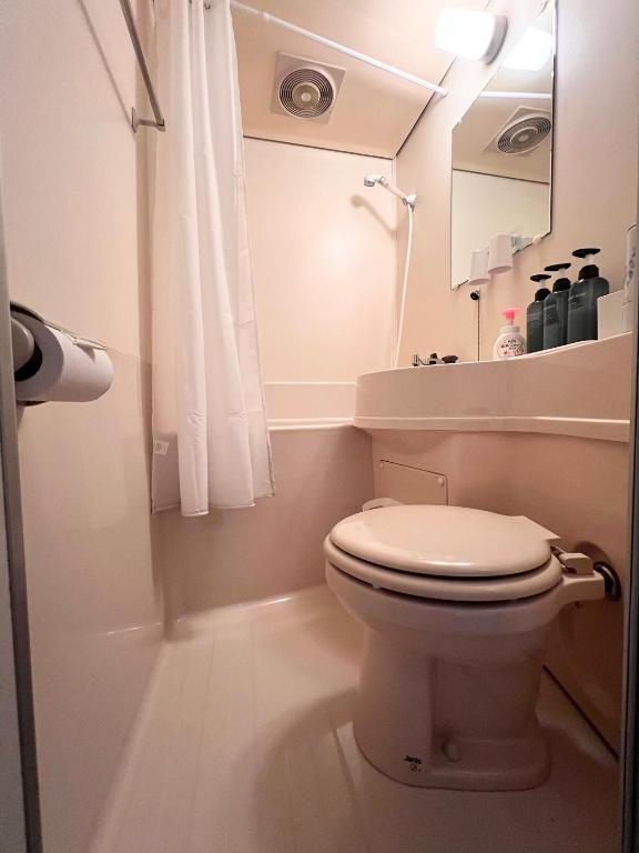 Koupelna v ubytování ALBERGO del otto