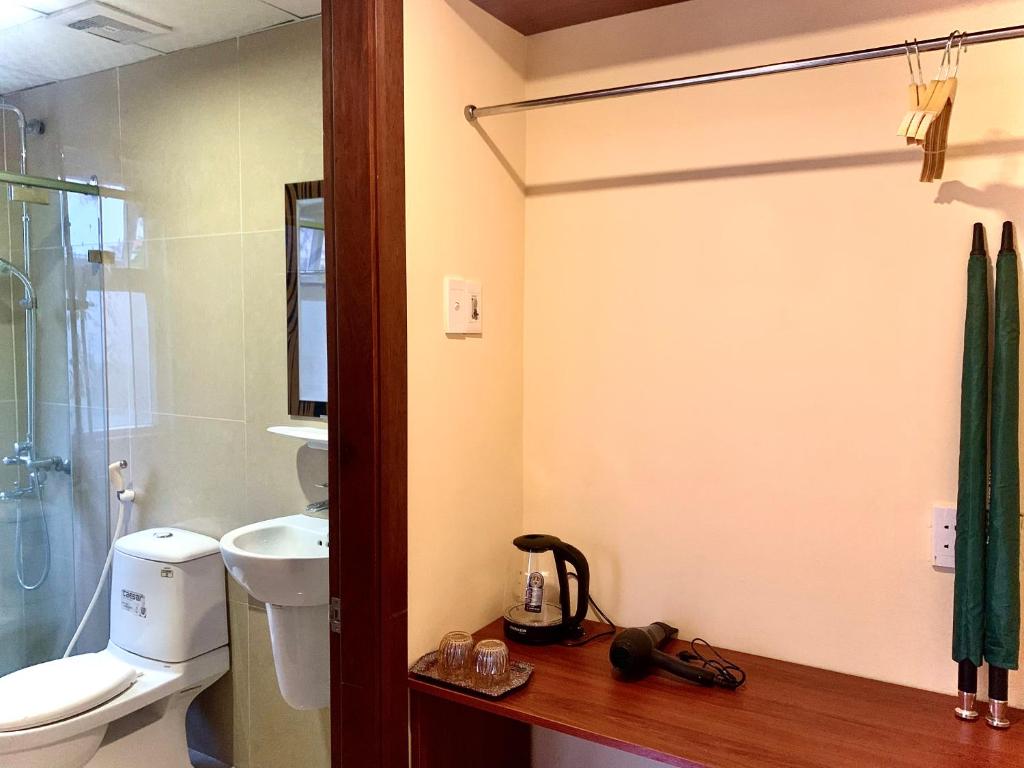 Phòng tắm tại Aman Riverside Hotel