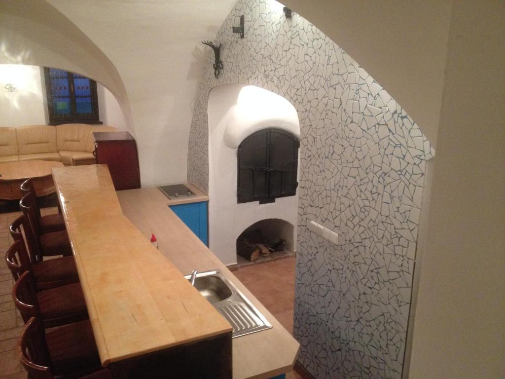 TV a/nebo společenská místnost v ubytování VIP MiKU apartman 1