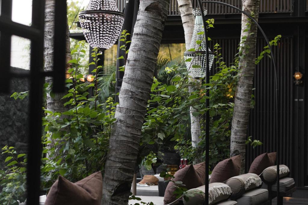 Zahrada ubytování The Bohemian Bali, a Member of Design Hotels