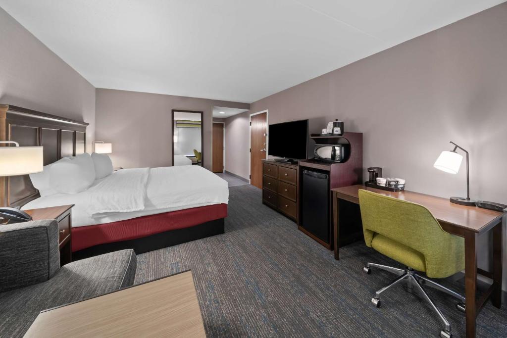 Hampton Inn Franklin - Lit King-lit Non-fumeur De Luxe Avec Canapé-lit