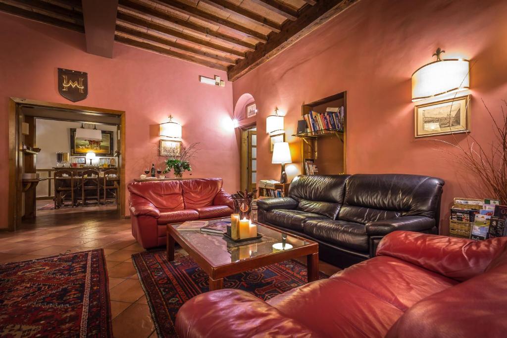 Posezení v ubytování Hotel Mario's