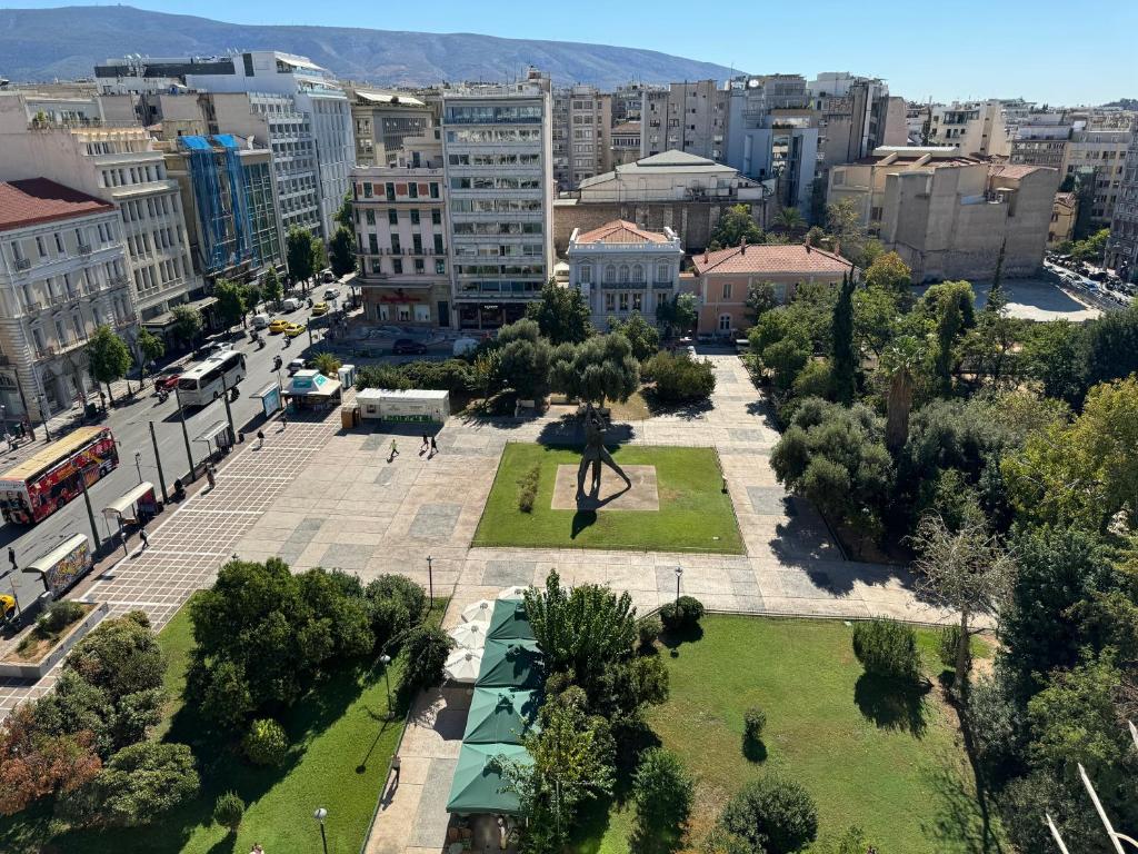 Acropolis view urban Kodrigktonos