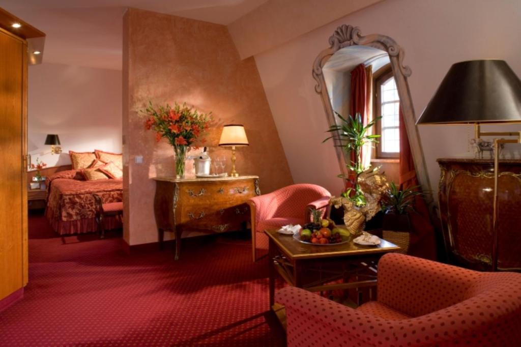 Area soggiorno di Romantik Hotel Bülow Residenz