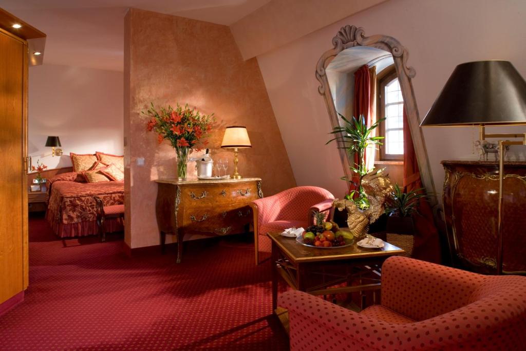 Area soggiorno di Romantik Hotel Bülow Residenz