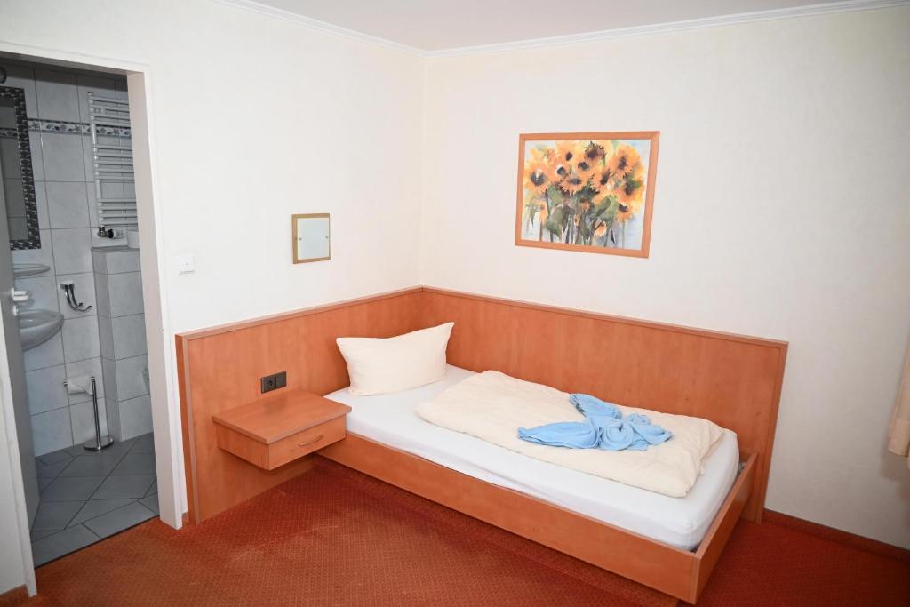 Postel nebo postele na pokoji v ubytování Hotel Passat