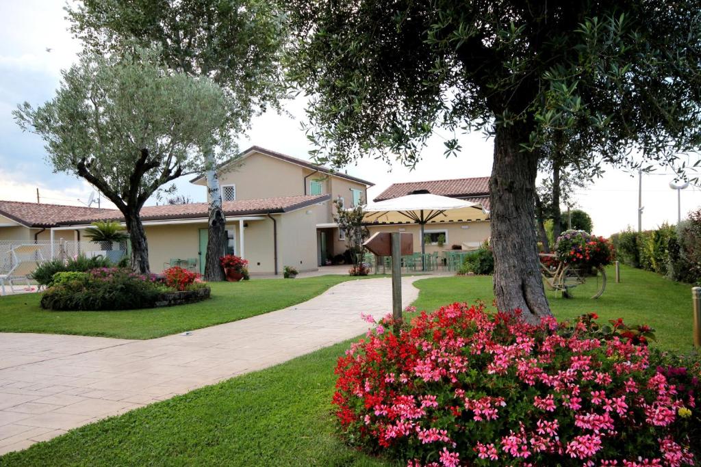 Zahrada ubytování Agriturismo B&B Vista Parco