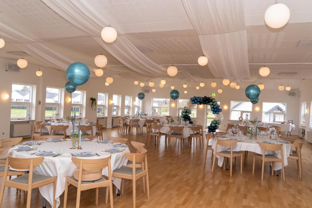 Restaurace v ubytování Strandhotel Klitrosen