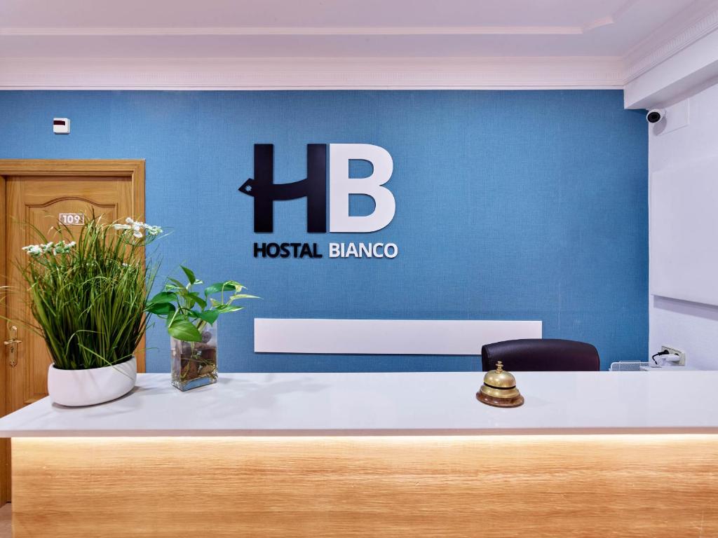 Vstupní hala nebo recepce v ubytování Hostal Bianco