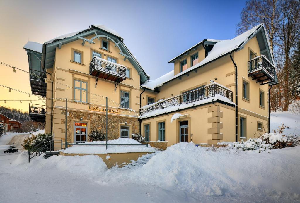 Residence Vyhlídka v zimě