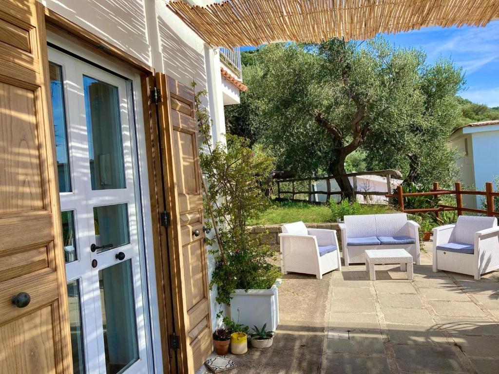 Balkon lub taras w obiekcie Villa Manu