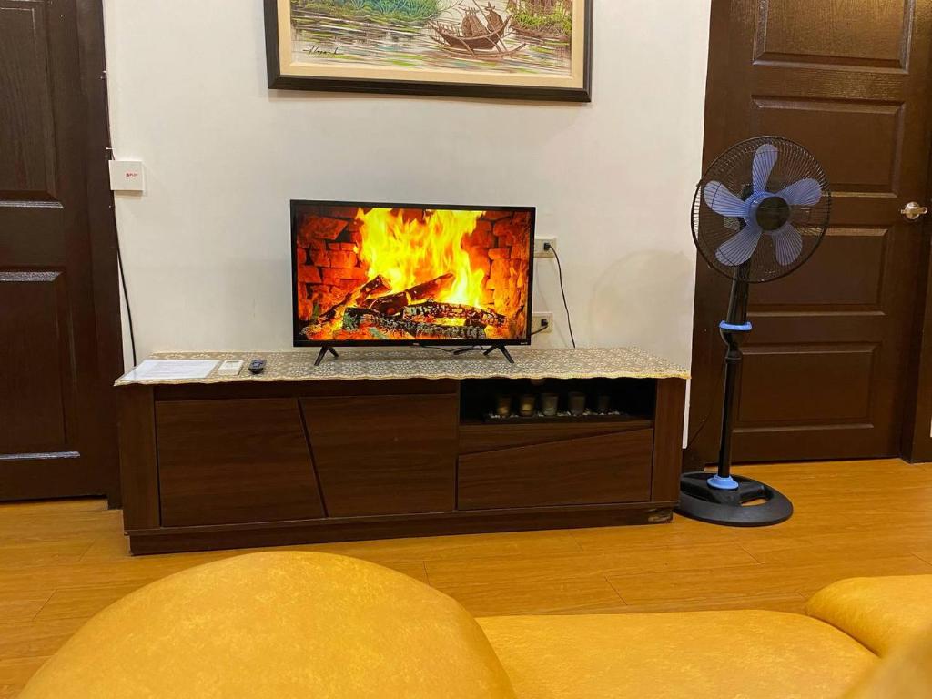 TV a/nebo společenská místnost v ubytování Balay Ni Bonsai
