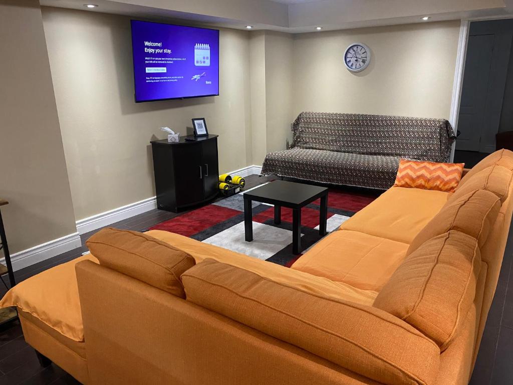 Χώρος καθιστικού στο Akhtar's Residence