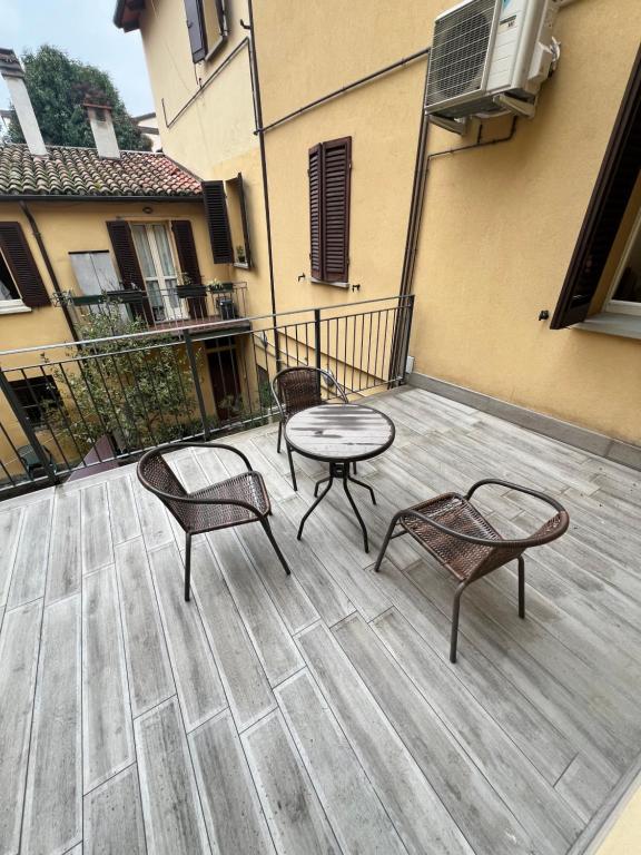 Balkón alebo terasa v ubytovaní casadiviaappia