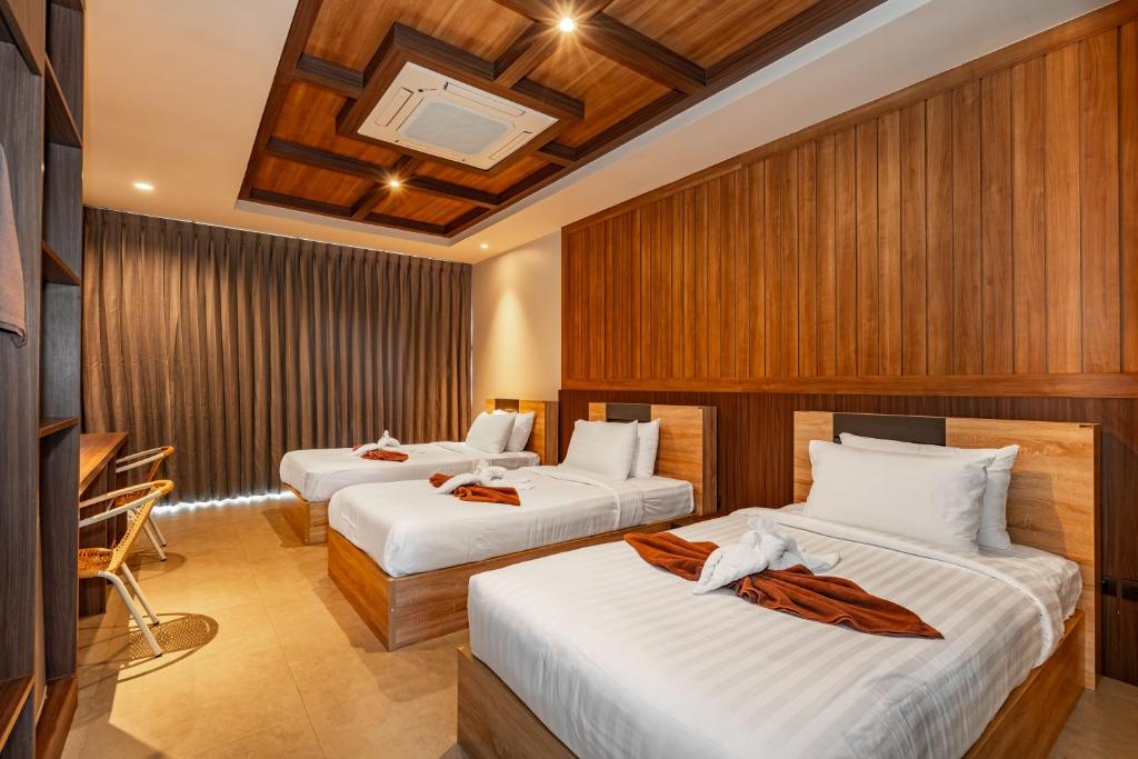 Malabar Pool Villa Phuket - Chambre Triple Villa De Luxe Avec Piscine Privée