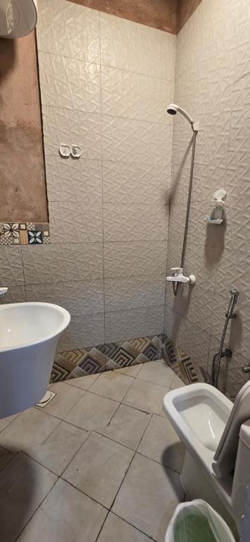 Koupelna v ubytování Riad Nizwa