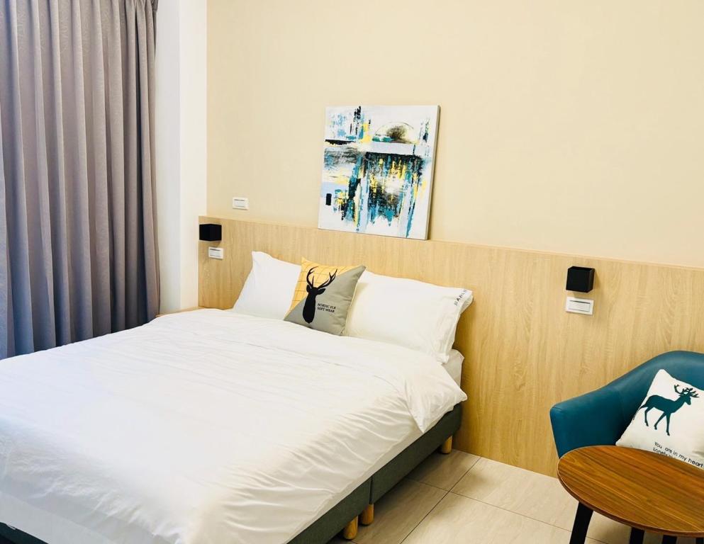 Postel nebo postele na pokoji v ubytování ARK Travel B&B